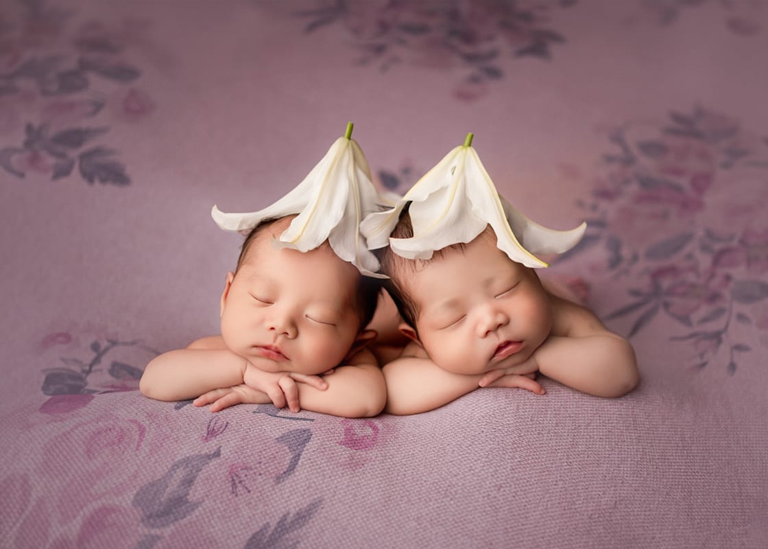 Customer photo review of Baby Butter Newborn Skin Retouching Photoshop Actions