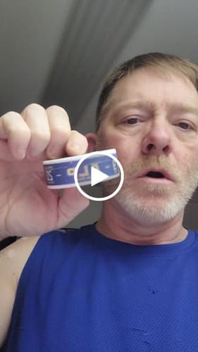 Customer video review of Chilled Mint Nicotine Pouches