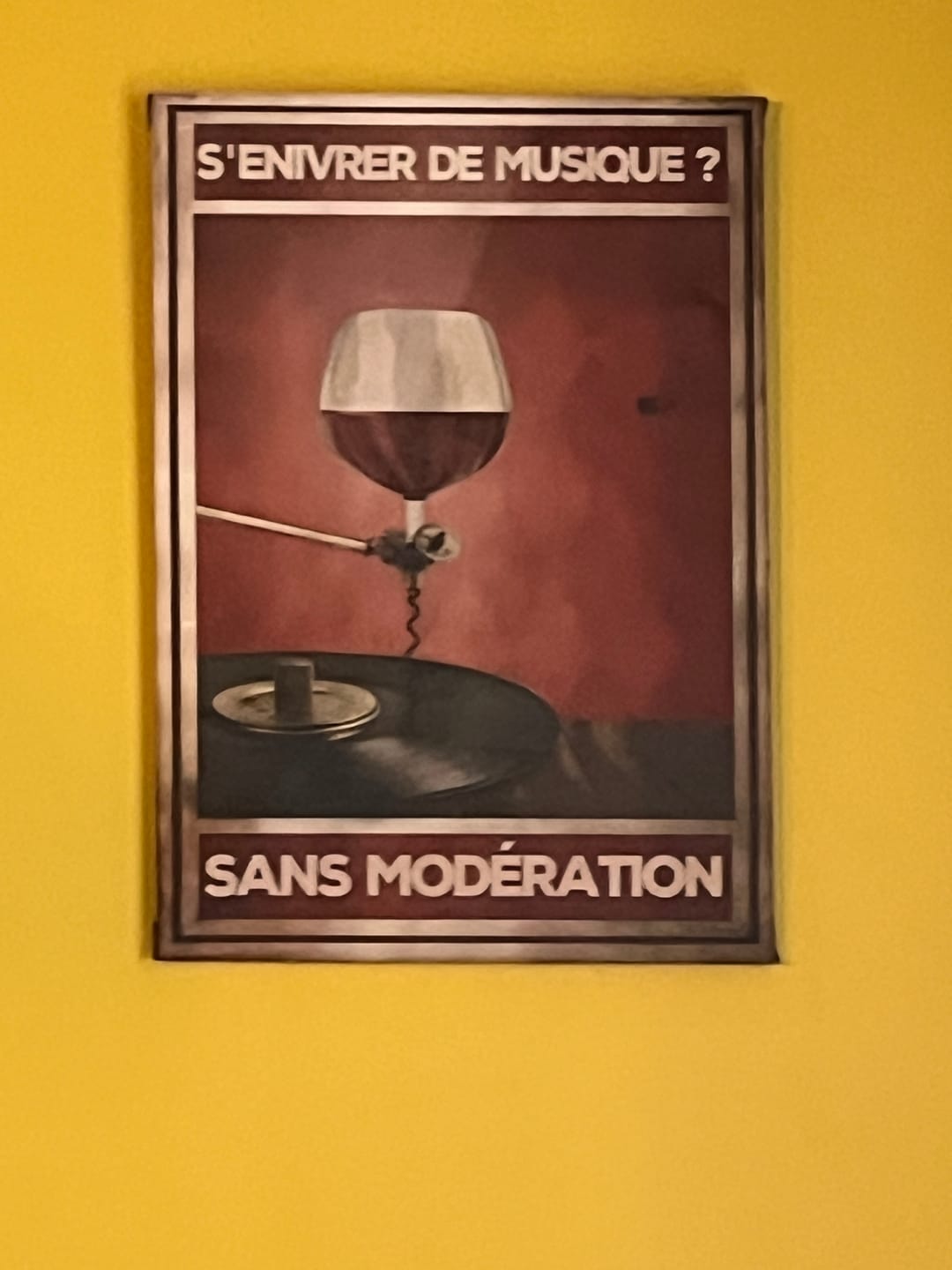Customer photo review of S'enivrer de musique? Sans modération