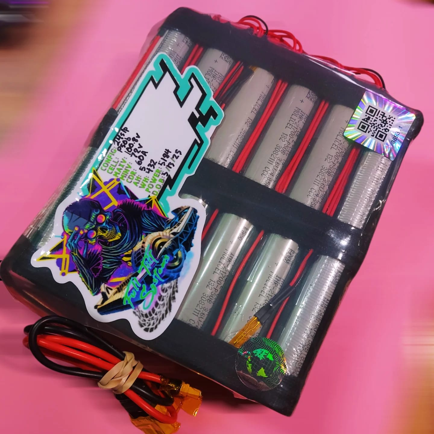 Customer photo review of Molicel 21700 P50B 5000mAh 60A Battery