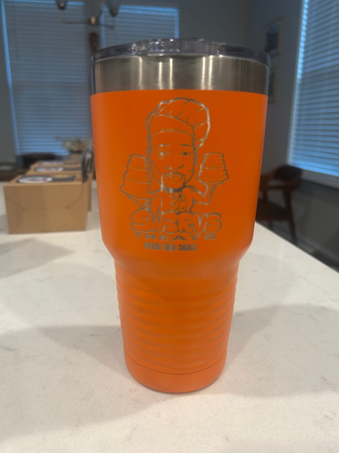 Customer photo review of (6) 30 oz. Custom Engraved Tumblers
