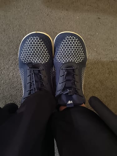 Customer photo review of HF-Cloud Barefoot – Minimalistic Shoes for Foot, Knee & Back Pain (BOGO)
