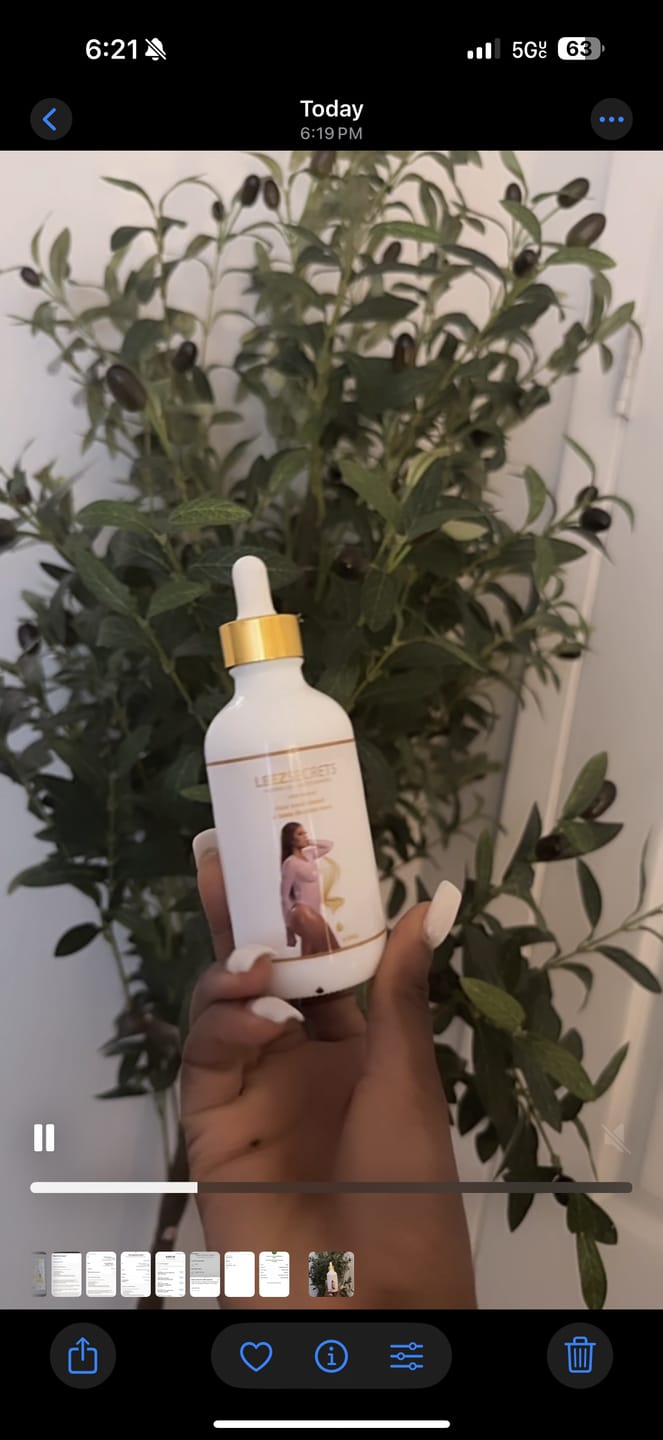 Customer photo review of Organic Oil by Leezsecrets