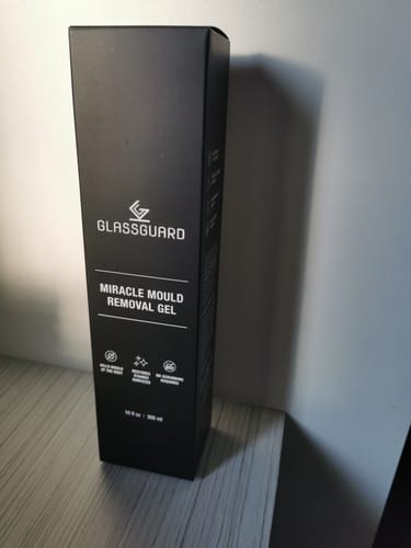 Customer photo review of GLASSGUARD® Miracle Mould Removal Gel