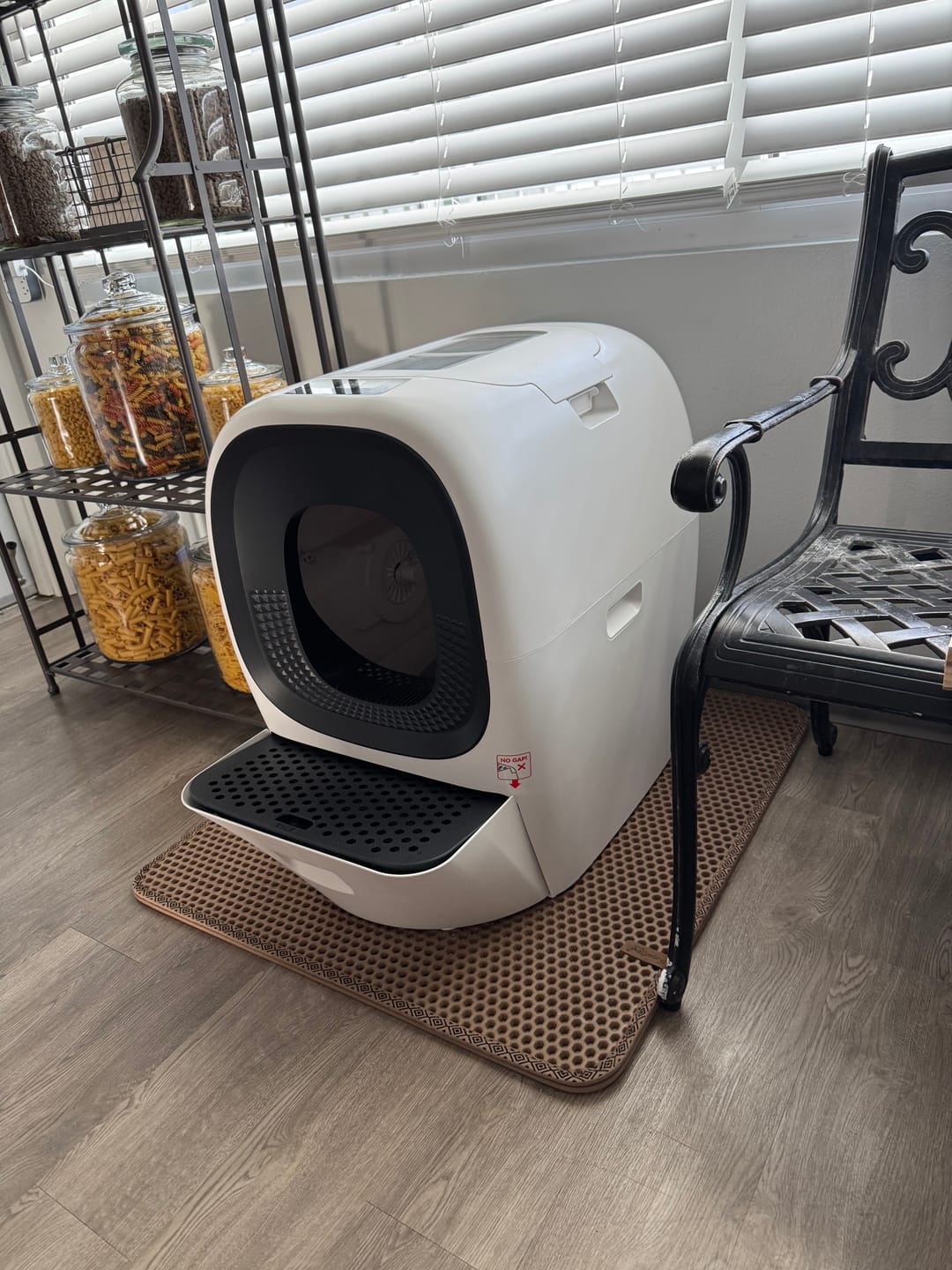 Customer photo review of Auto Self-Refill Cat Litter Box Pro
