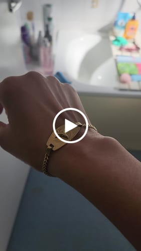 Customer video review of Medical ID Cuban Link Bracelet