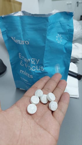 Customer photo review of Energy & Focus Mints