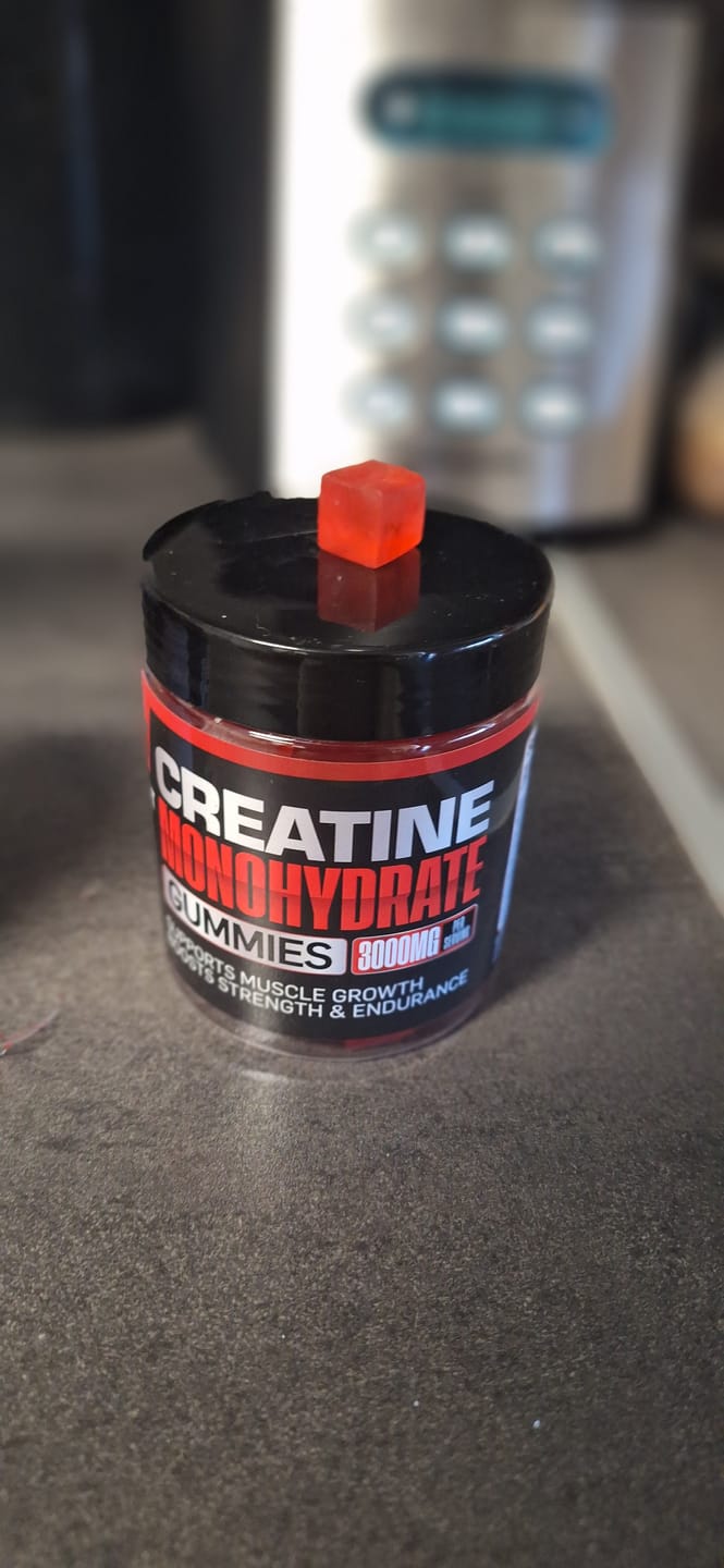 Customer photo review of Gymfit Nutrition Creatine Gummies