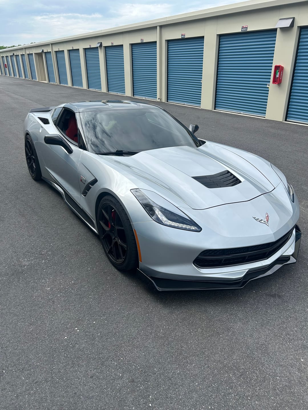 Customer photo review of Corvette C7 Stage 2.5 ZR1 Conversion Extended Front Splitter
