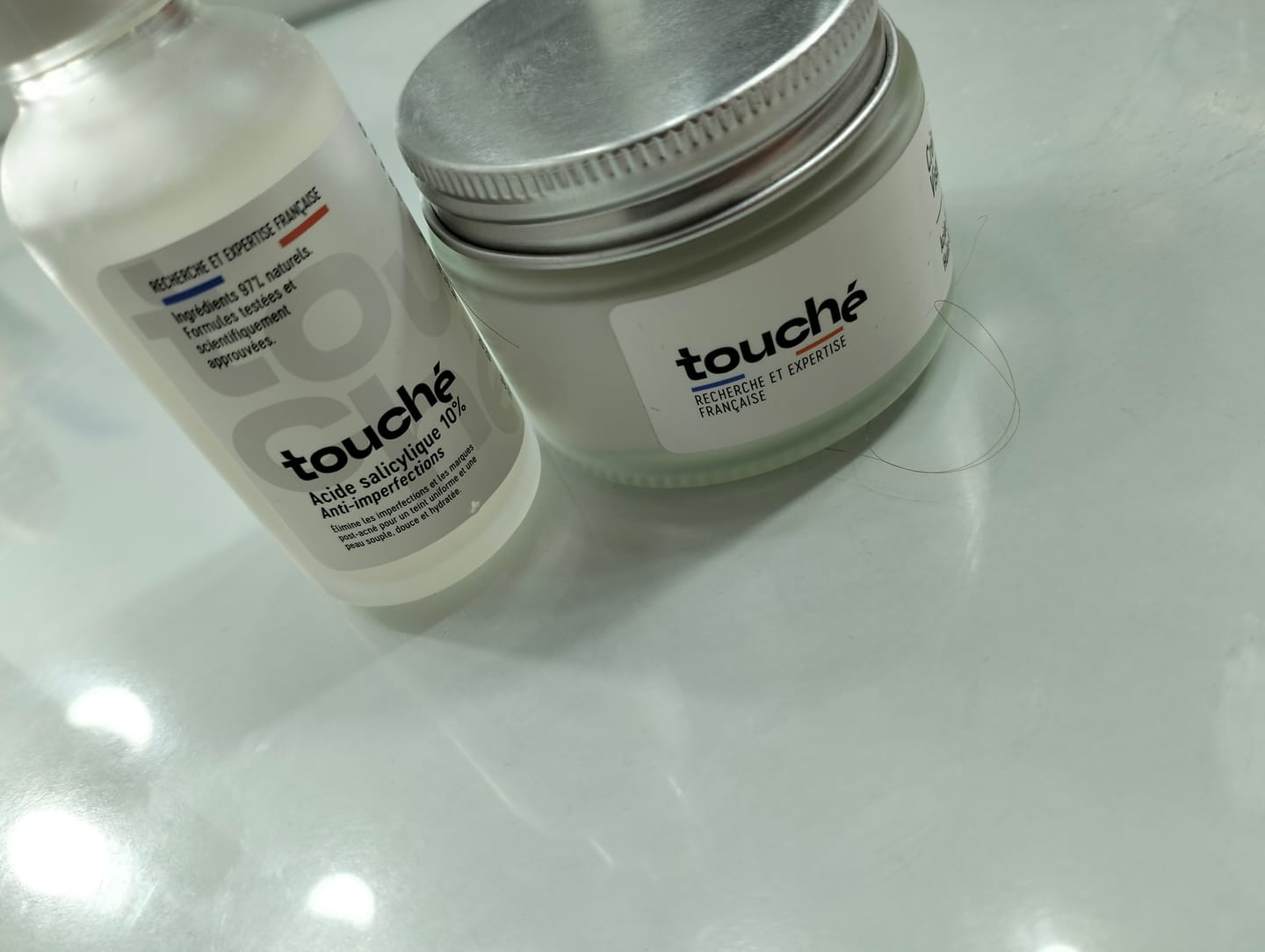 Customer photo review of Crème hydratante visage