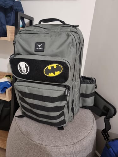Customer photo review of Tacpac 'D-Ploy' Slate Grey Nappy Bag Set