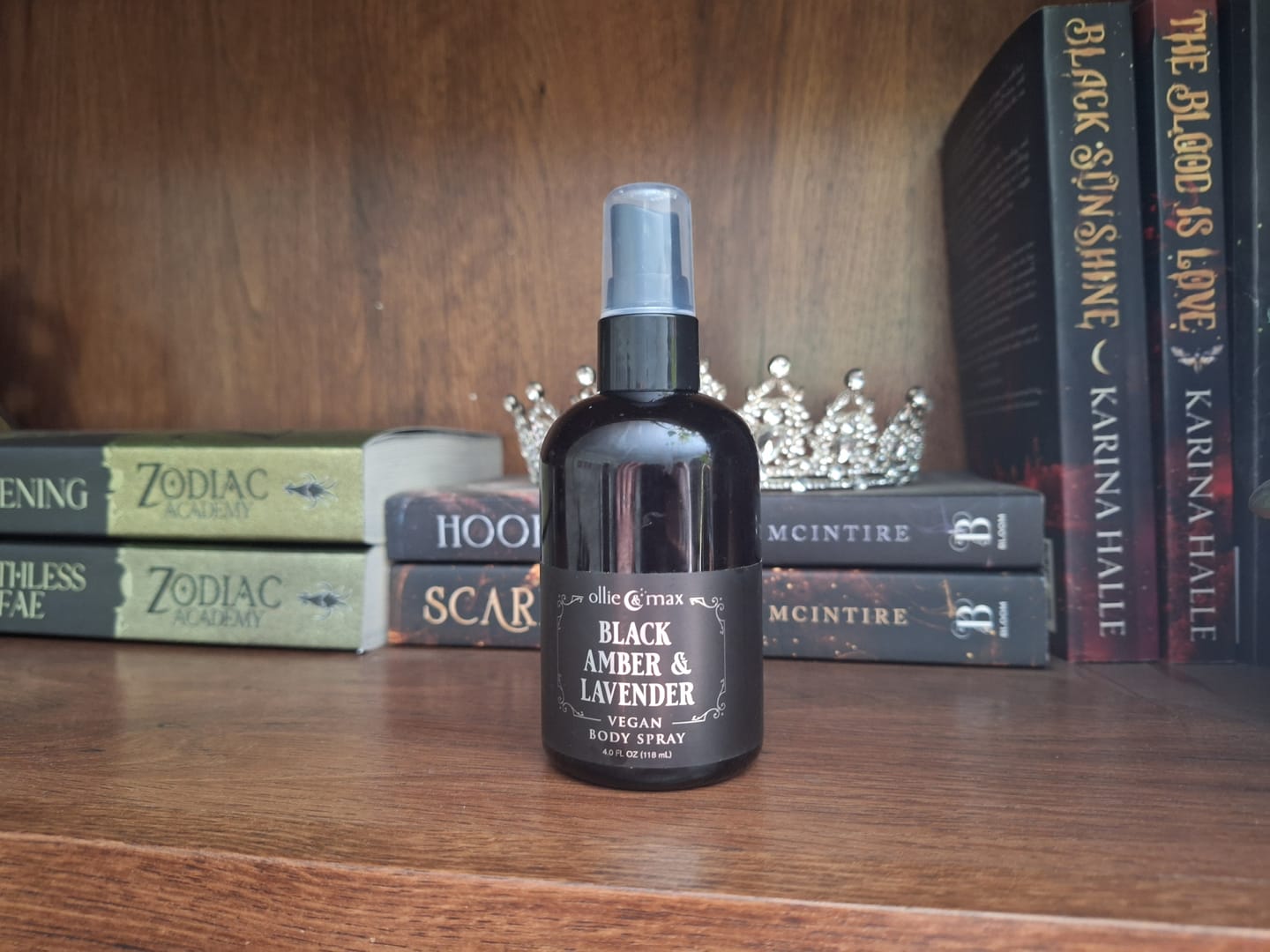 Customer photo review of Black Amber and Lavender Body Spray