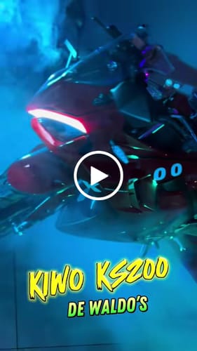 Customer video review of Motocicleta Kiwo KS 200 2025