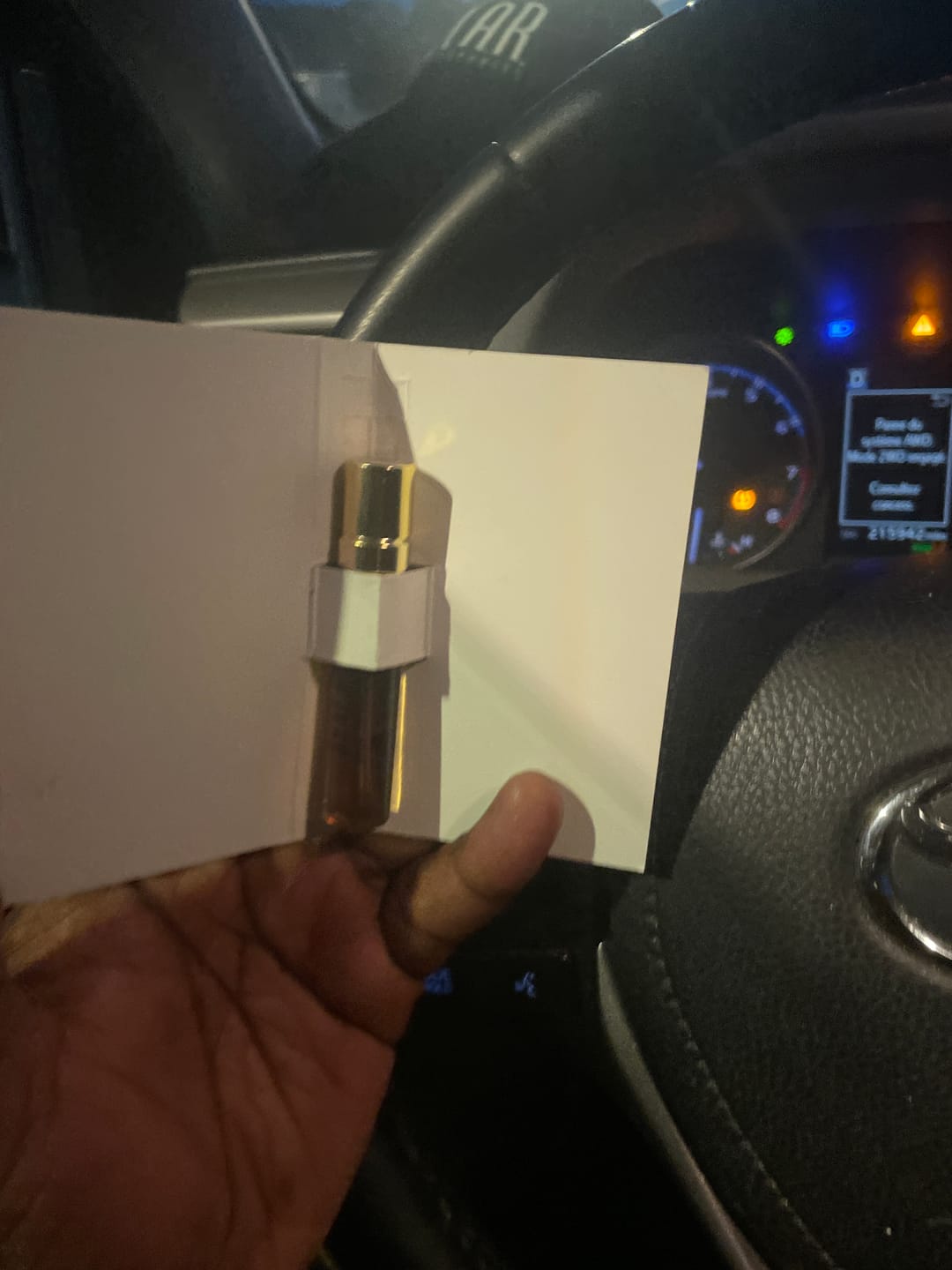 Customer photo review of Perfume Sample Set - 4 PCS