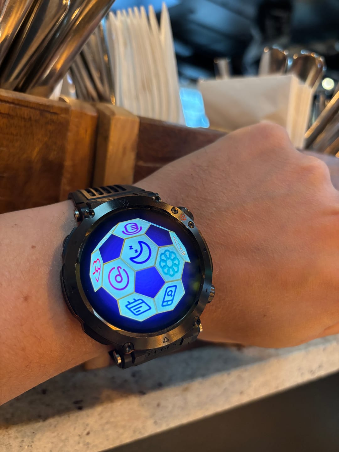Customer photo review of STONE – Die stabilste Smartwatch mit 21+ Tagen Akkulaufzeit