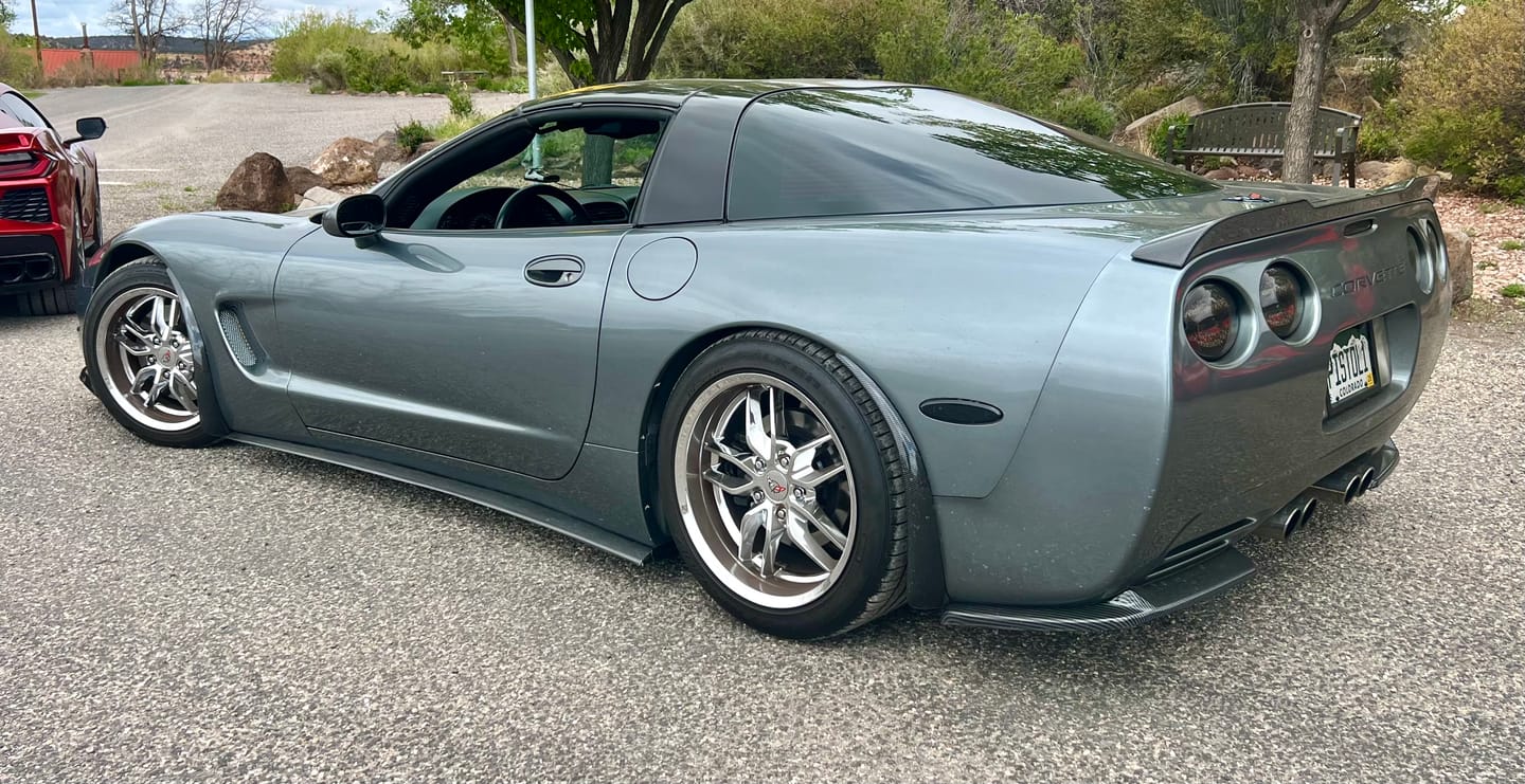 Customer photo review of Corvette C5 ZR1 Extended Rear Trunk Spoiler