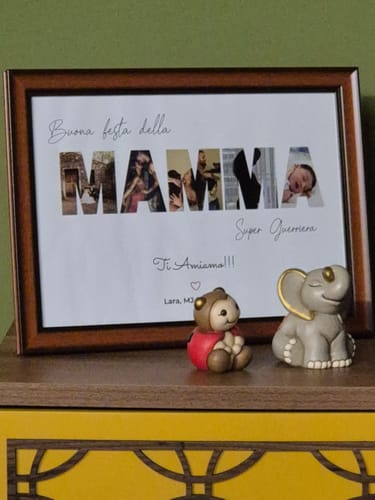 Customer photo review of Buona festa – Poster Personalizzato