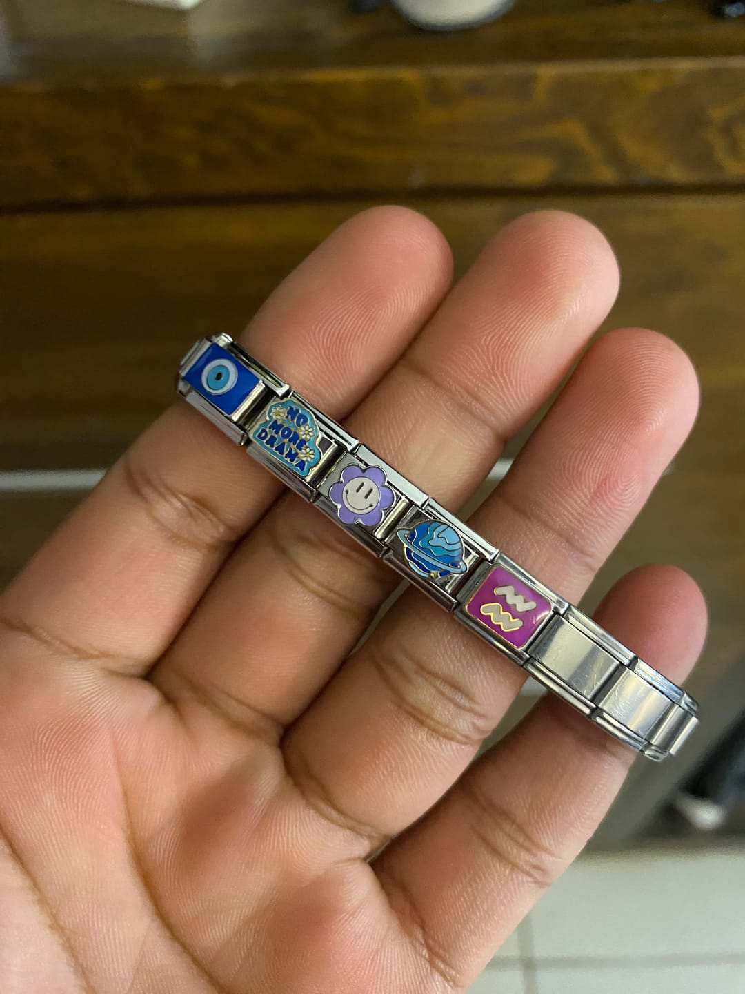 Customer photo review of Cadena Delgada Mini Eslabones