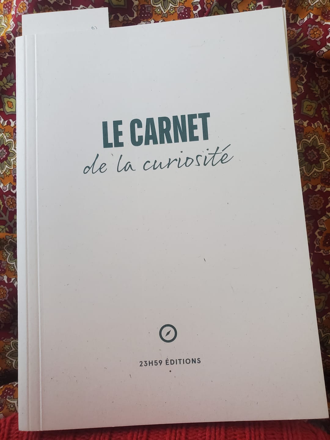 Customer photo review of Le Carnet de la Curiosité