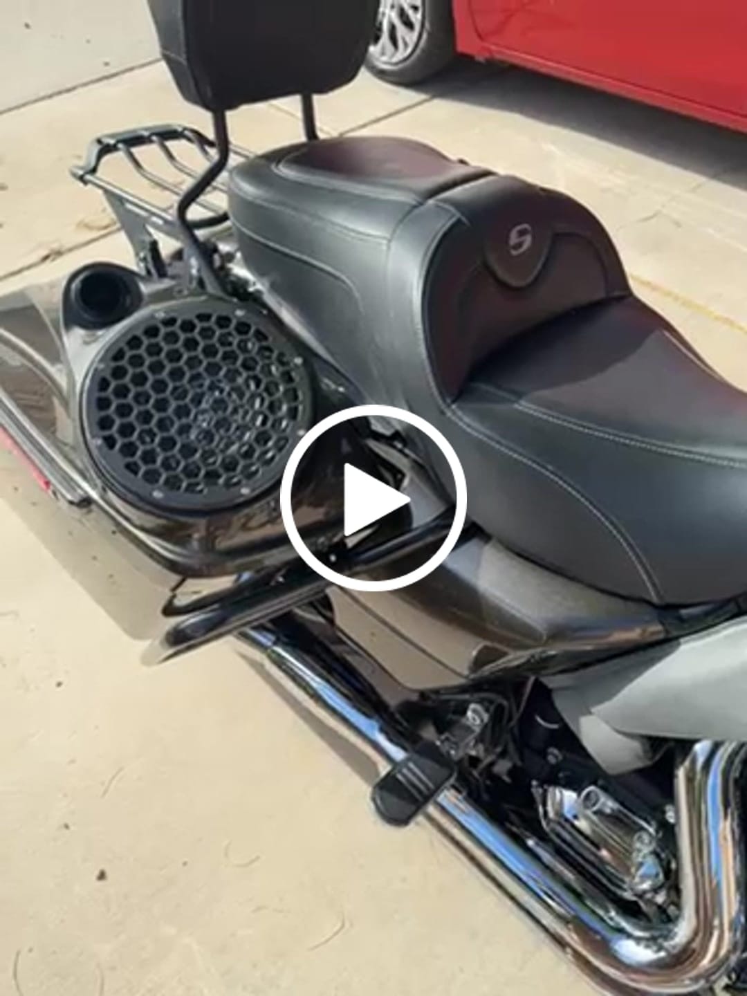 Customer video review of 3.93" Stretched Saddlebag Bottoms For  '14-23' Harley Touring