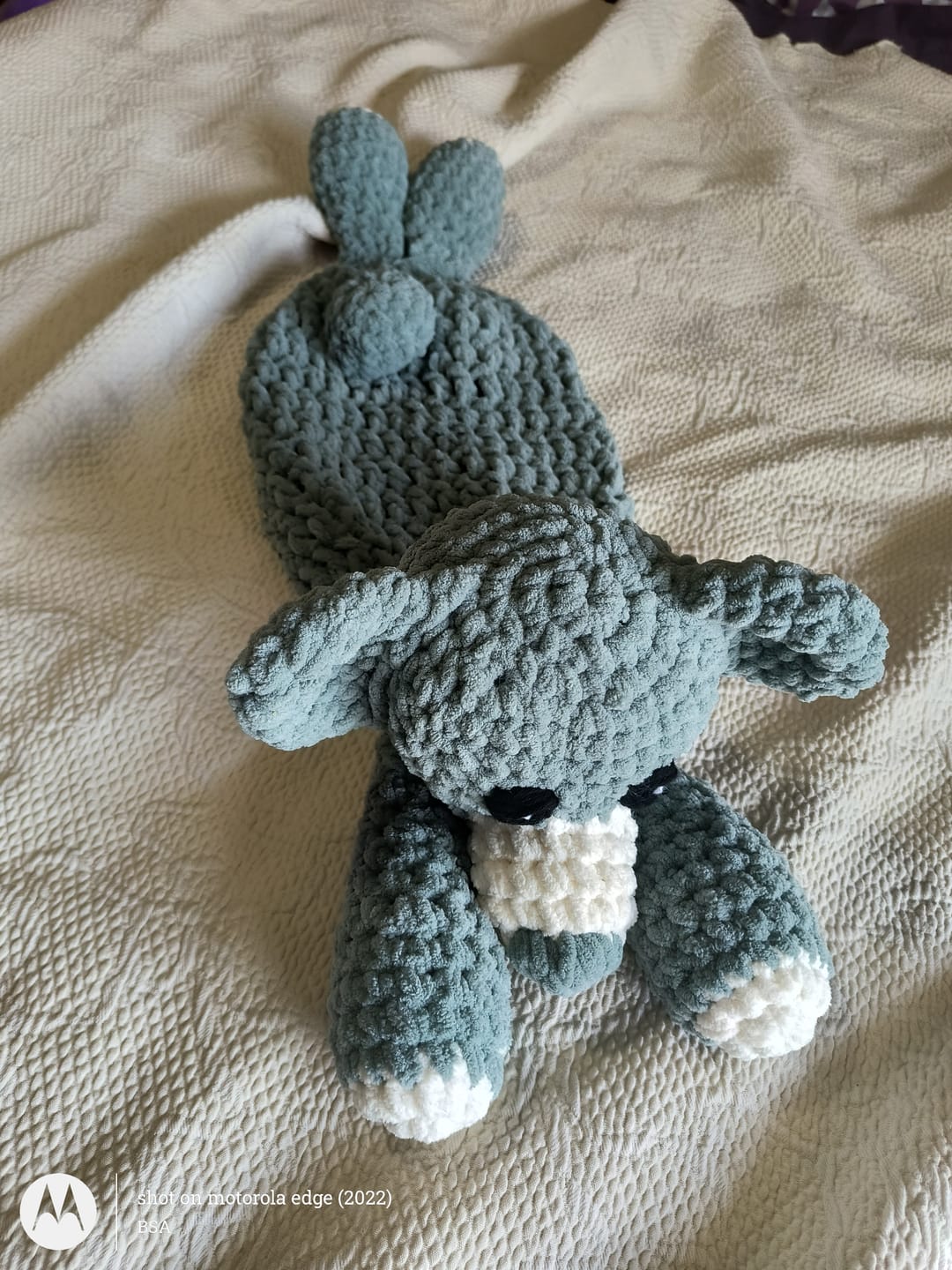 Customer photo review of Crochet Teddy Bear Pattern PDF Download