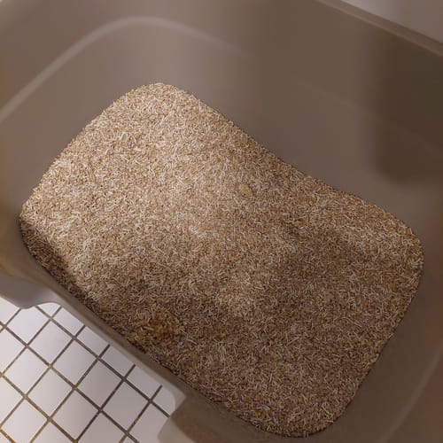 Customer photo review of Naturreines Katzenstreu