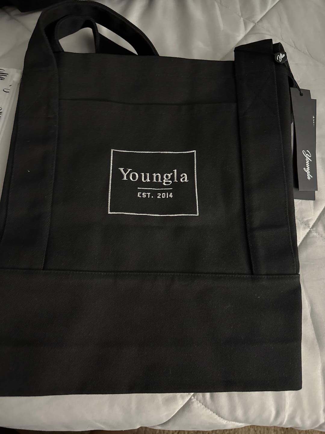 Customer photo review of W611 Harvest Tote Bag