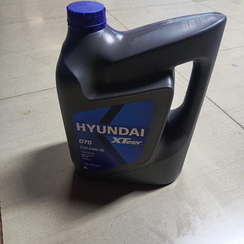 Customer photo review of Aceite Para Motor Hyundai Xteer Sintético Diesel 5W30 6 Litros Dpf
