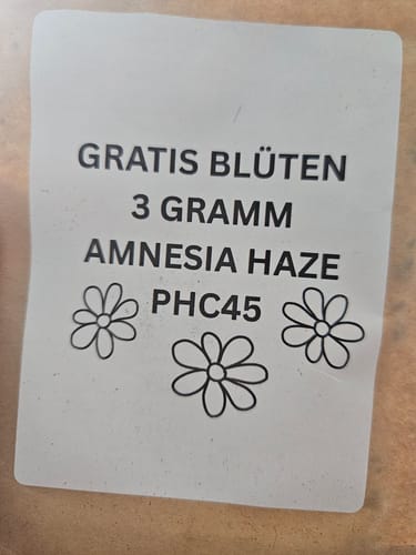 Customer photo review of Gratis 3g Blüten