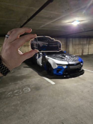 Customer photo review of Custom Car Air Freshener