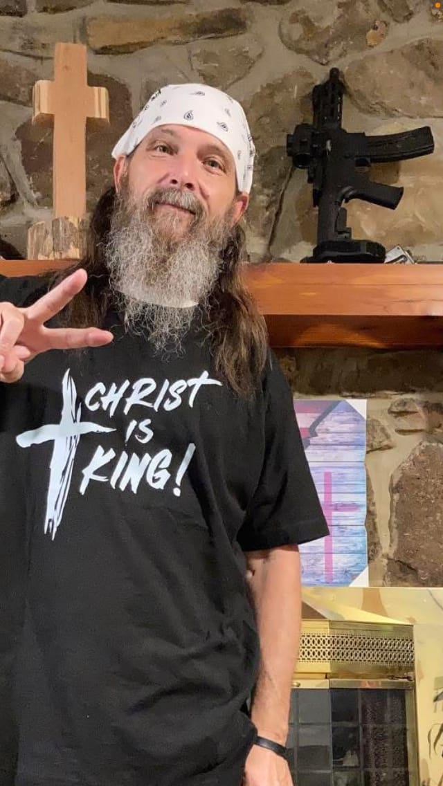 Customer photo review of Christ Is King T-Shirt