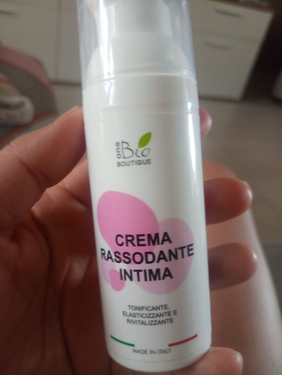 Customer photo review of Crema Rassodante Intima