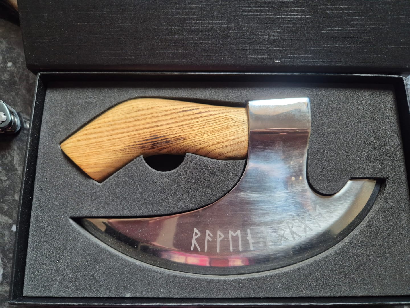 Customer photo review of The Original Pizza Axe - Seconds