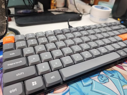 定恩 review of Keychron K3 Max QMK 矮軸 無線機械式鍵盤(注音版本) image 1 out of 1