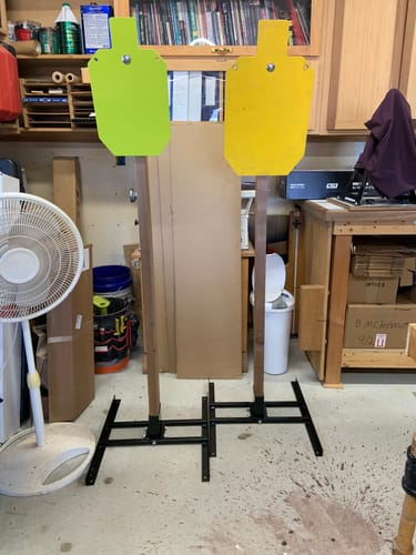 Customer photo review of Double T-Shaped Base Stand + Mounting Kit + 3/8" X 7" X 12" Torso
