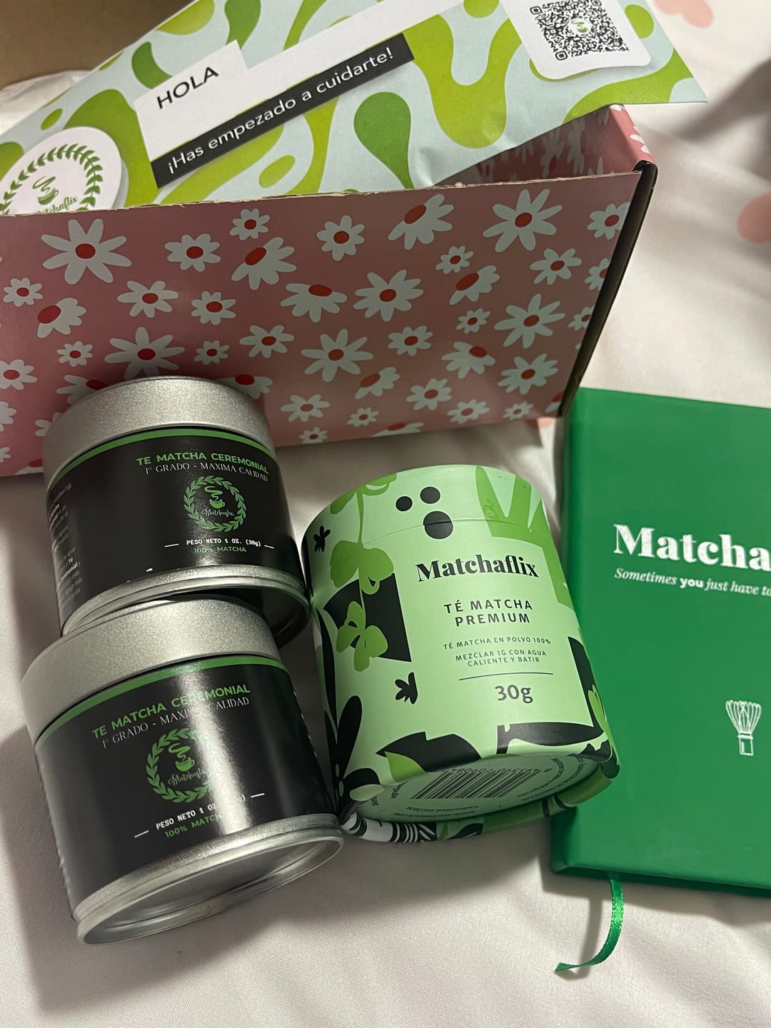Customer photo review of Libreta Oficial Matchaflix