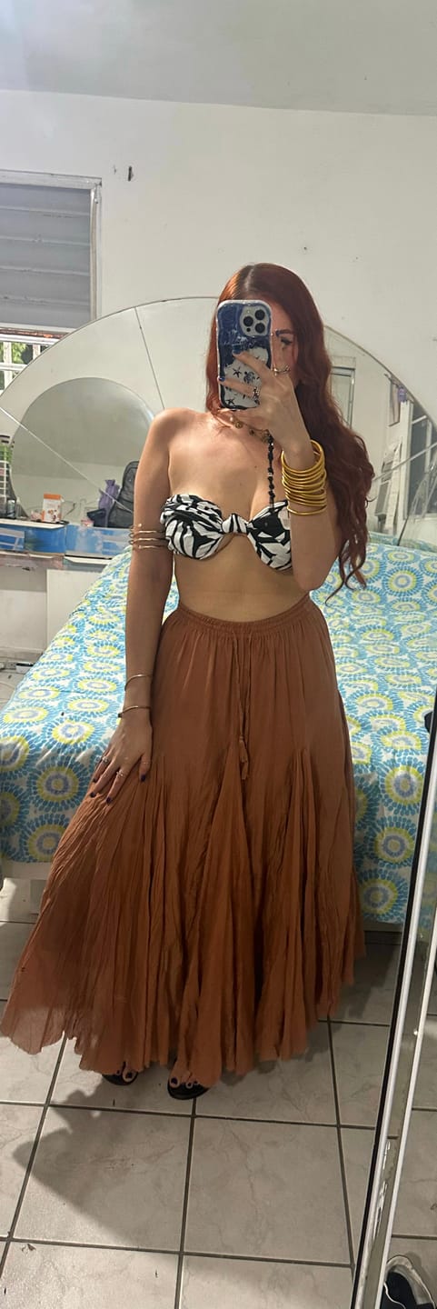 Customer photo review of Kercia Maxi Skirt