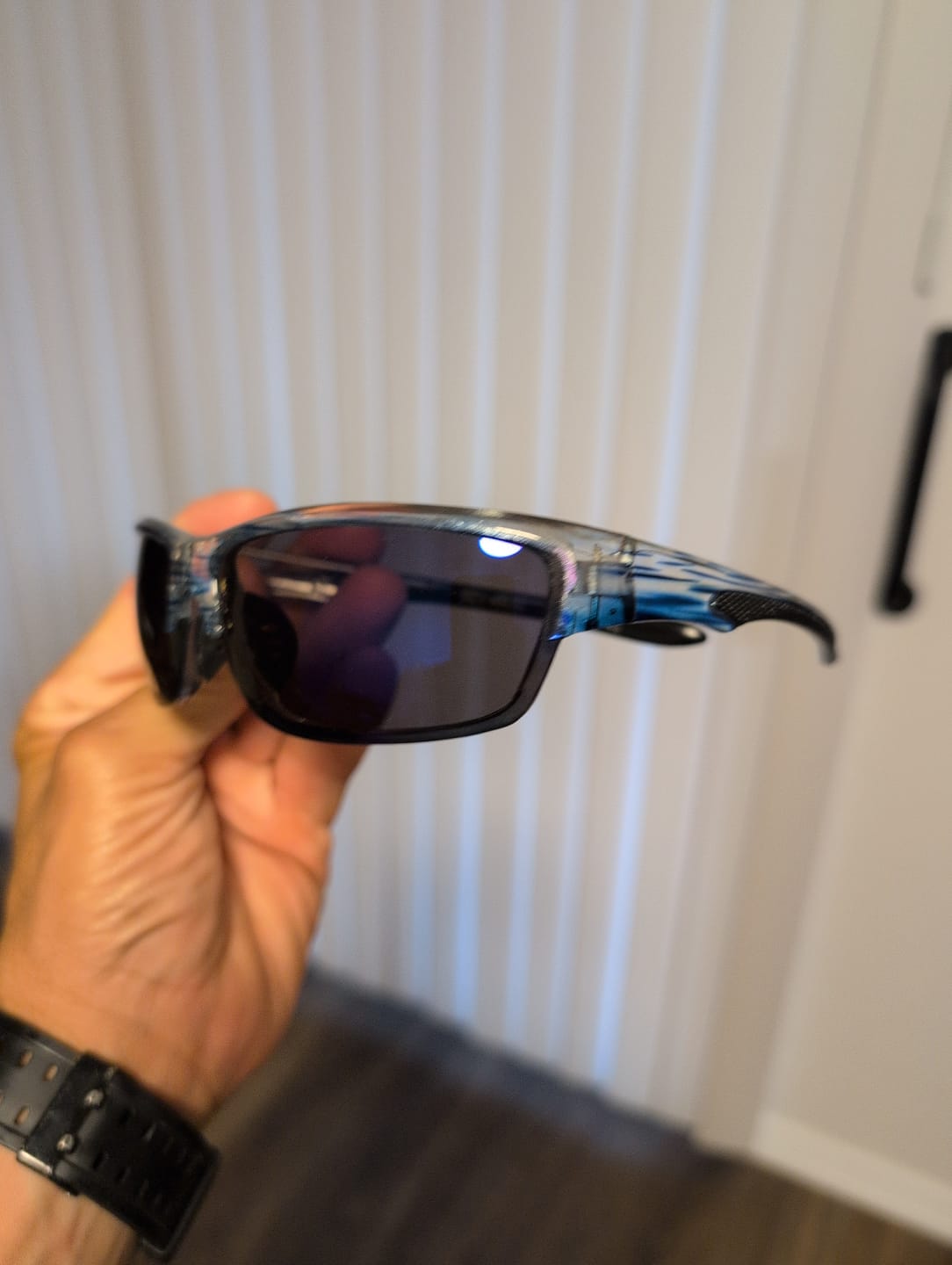 Customer photo review of Apollo - Colorful Sports Mock Half-Rim
