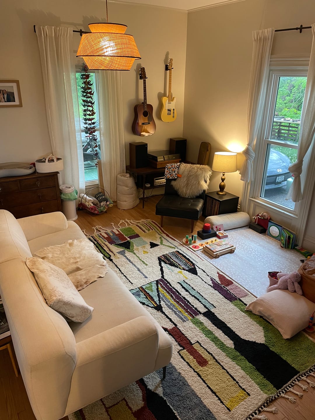 Customer photo review of Khalita | 6x9 Moroccan Rug Beni Ourain | 6'72x9'84 Ft | 205x300 cm