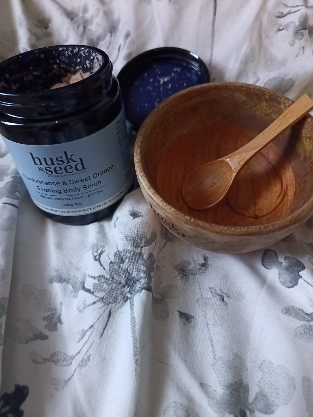 Customer photo review of Body Scrub Collection