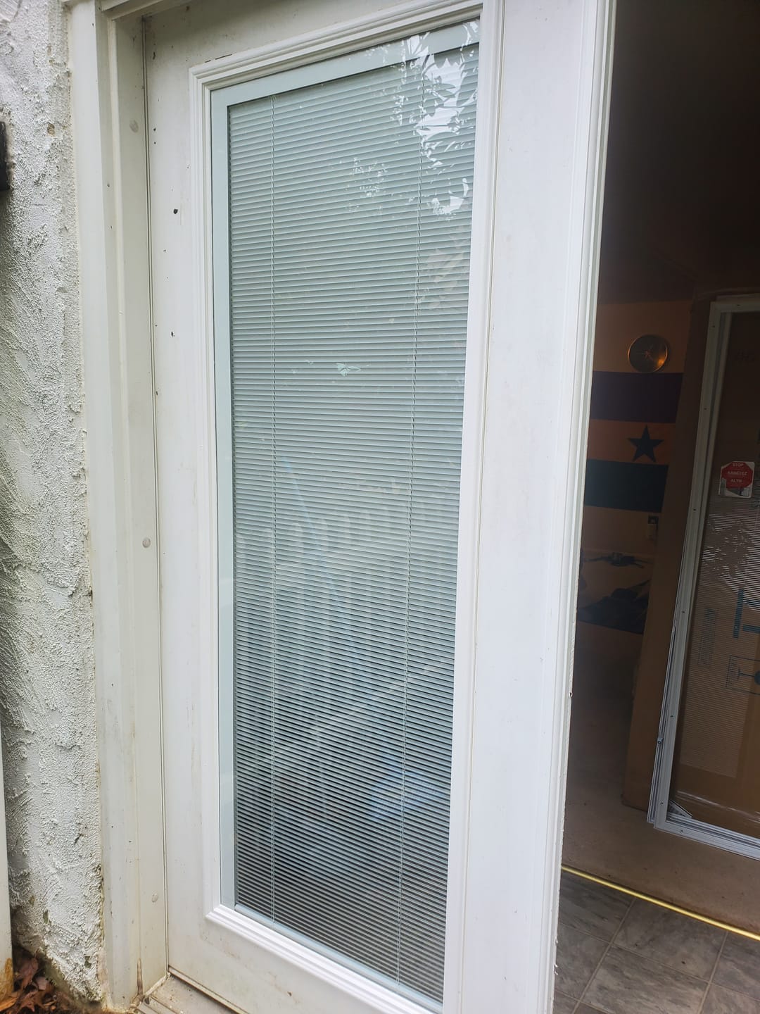 Customer photo review of Blink Enclosed Blinds - 24" x 66" Frame Kit
