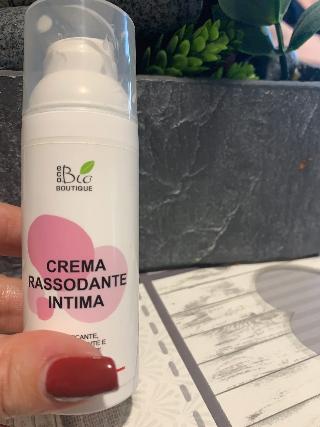 Customer photo review of Crema Rassodante Intima
