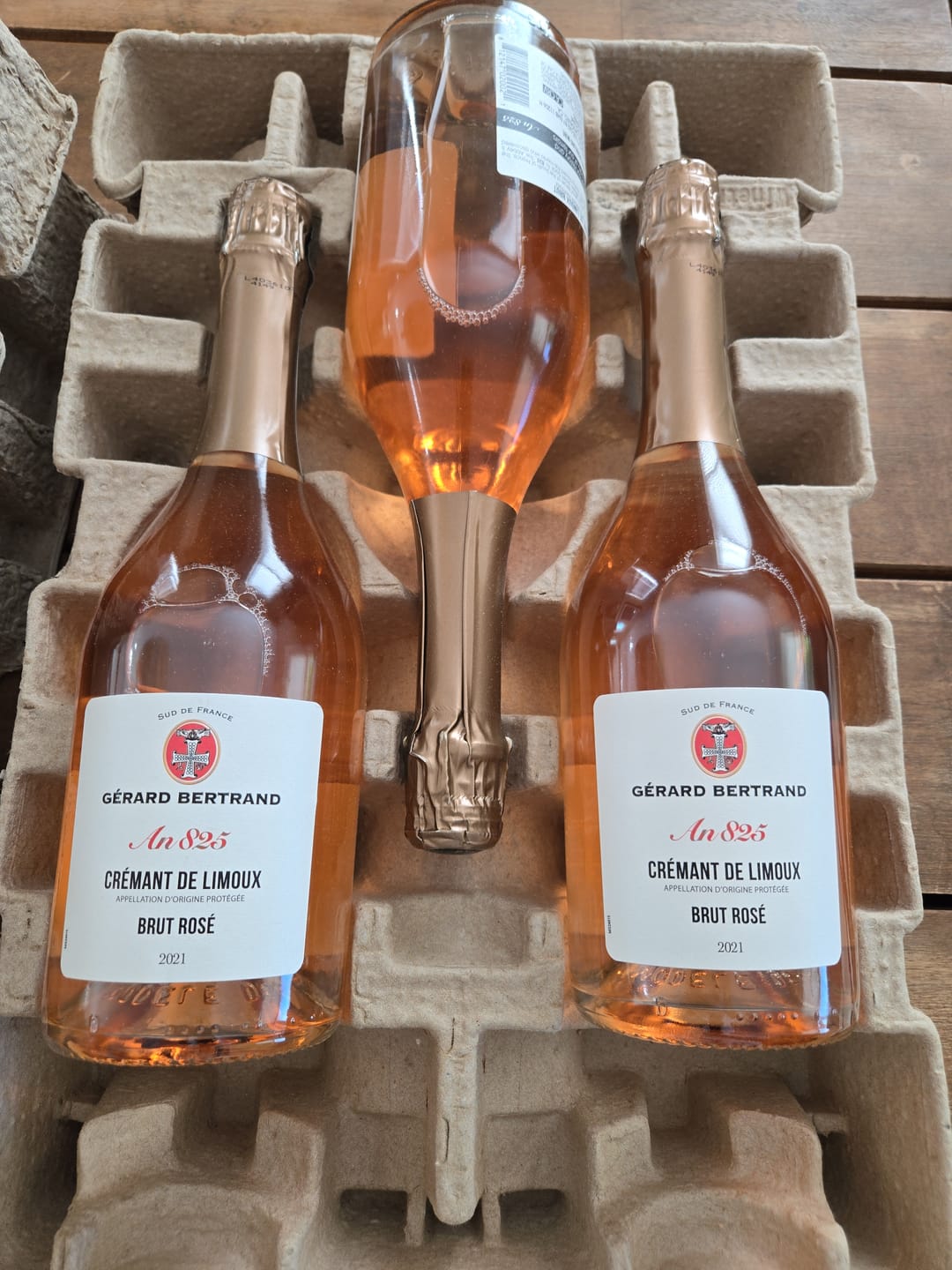 Customer photo review of Heritage An 825 - Crémant de Limoux Brut rosé