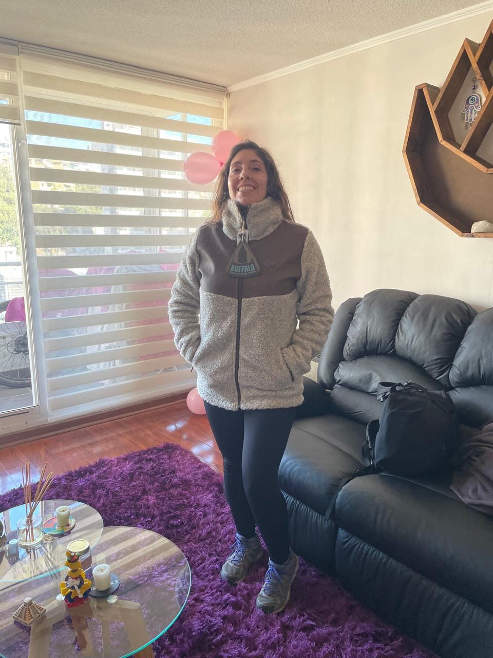 Customer photo review of Chaqueta Terrain Mujer