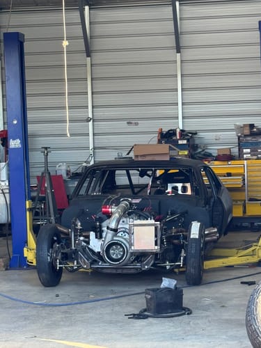 Customer photo review of Holley 6.86" 553-112 Adjustable Dash Mount w/ Billet Clamp 15-01013