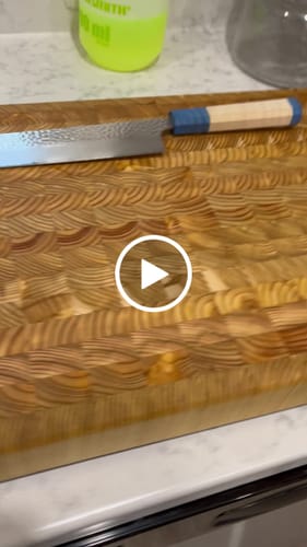 Customer video review of Hatsukokoro Hayabusa VG-10 Nakiri 165 mm