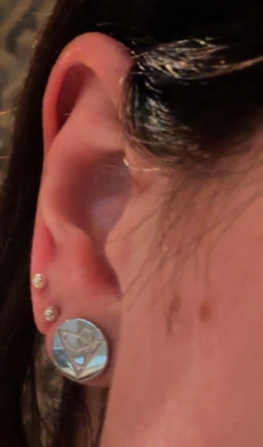 Customer photo review of Wunderartig schön | Ohrstecker