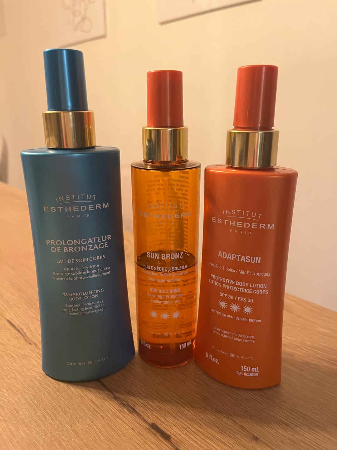 Customer photo review of Sun Bronz - Huile Sèche Corps 3 Soleils