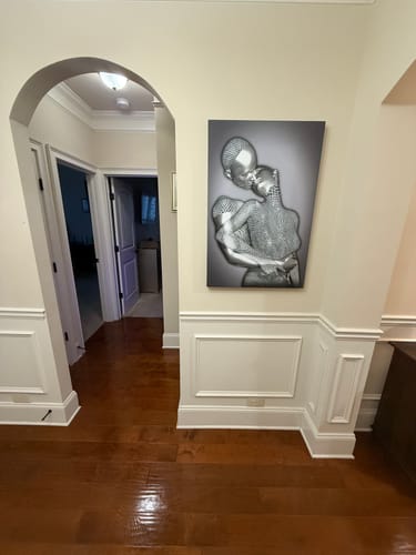 Customer photo review of LOVE CANVAS