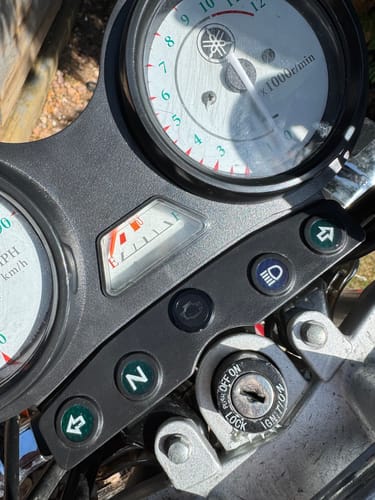 Customer photo review of Flush Bezel Black LED Warning Light ENGINE